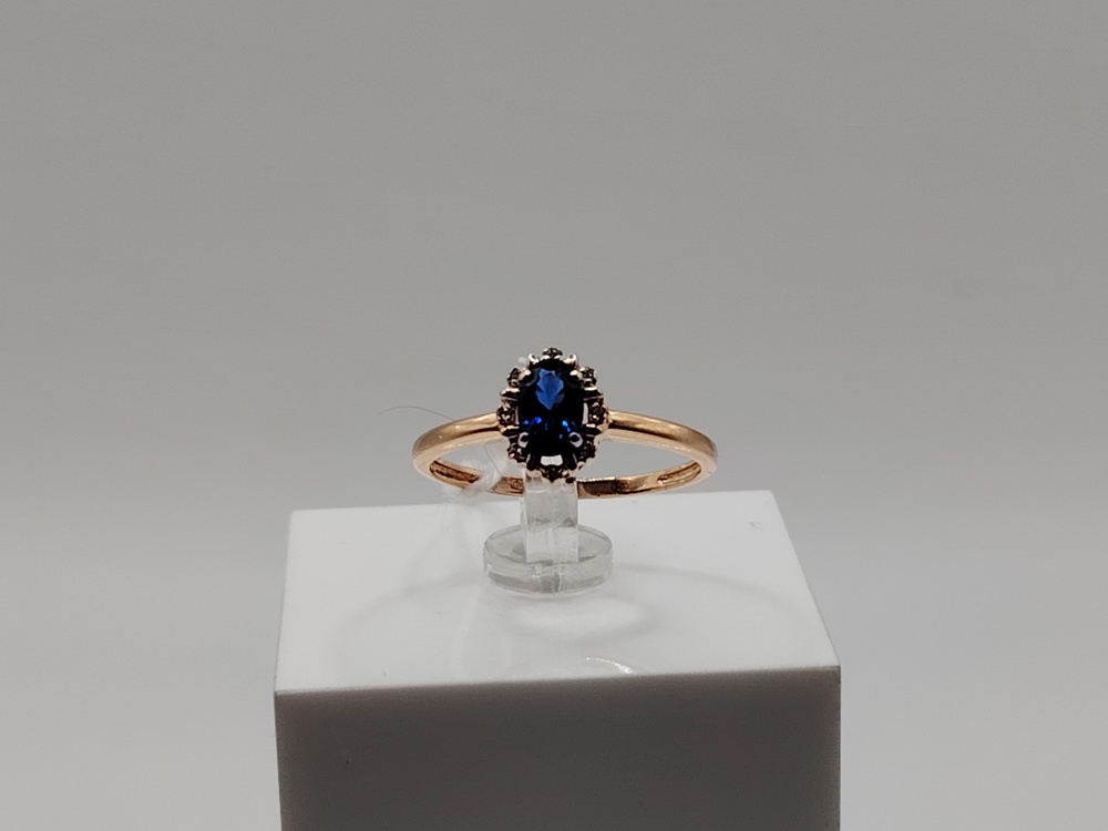 КОЛЬЦО БРИЛЛИАНТ Au 585