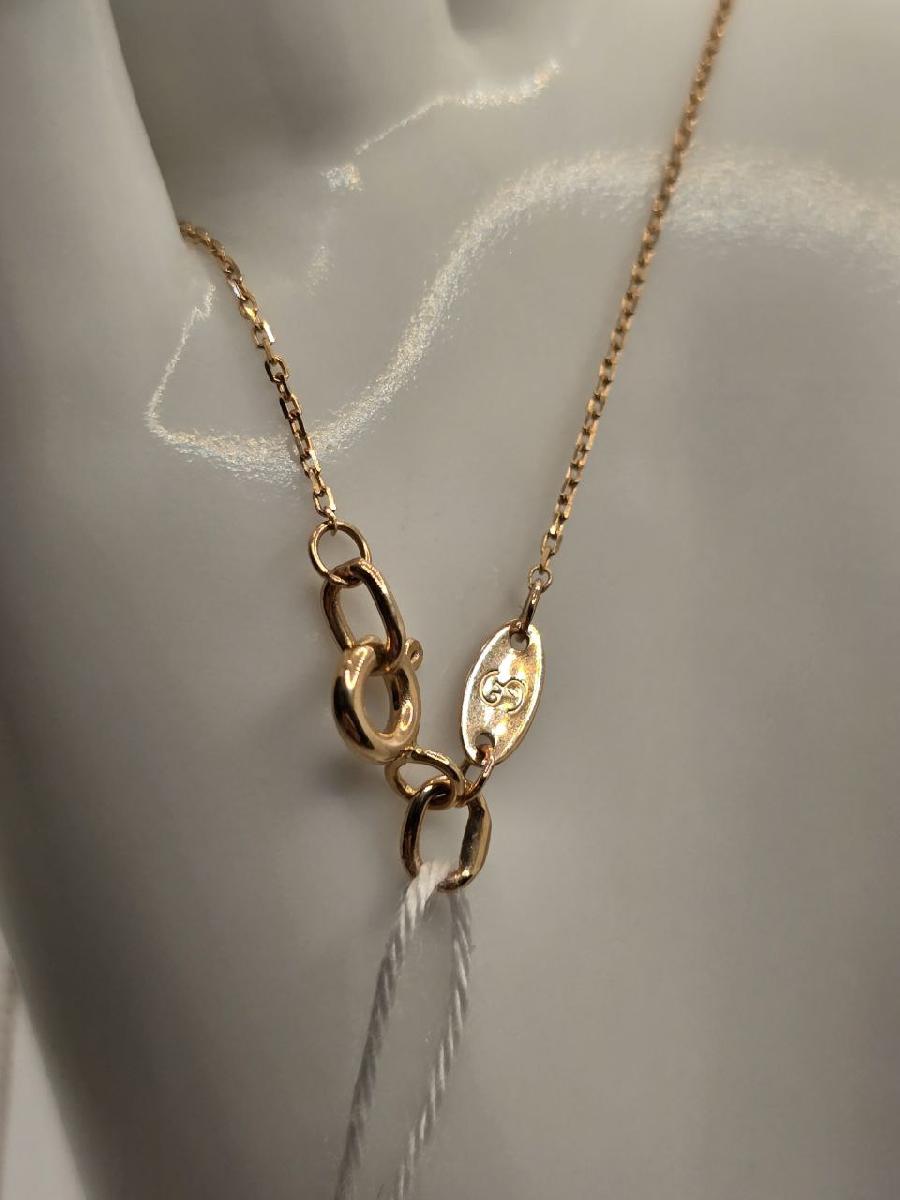 КОЛЬЕ С КАМНЕМ Au 585