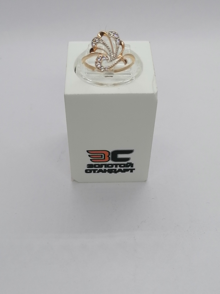 КОЛКМИ585 КОЛЬЦО С КАМНЯМИ (Au 585)