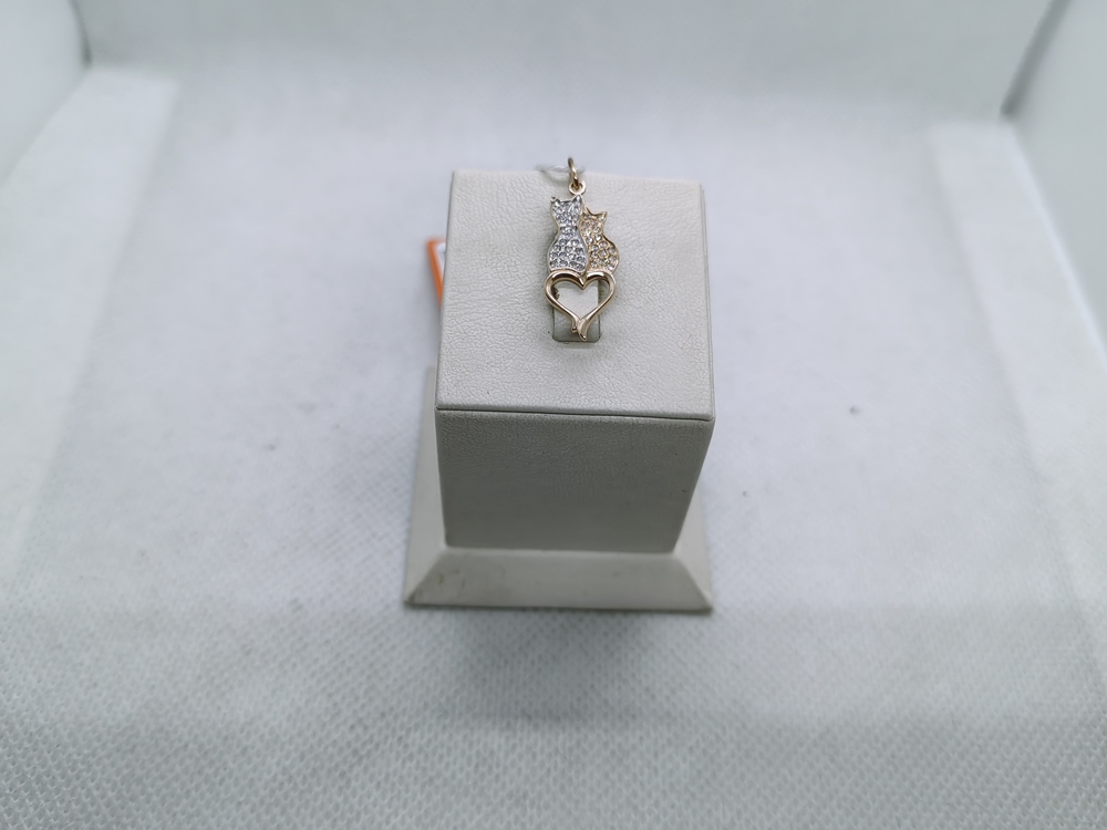 ПОДВЕСКА С КАМНЯМИ (Au 585)