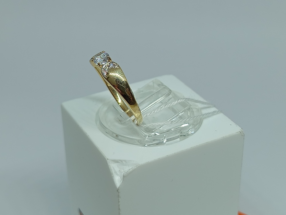 КОЛКМИ585 КОЛЬЦО С КАМНЯМИ (Au 585)