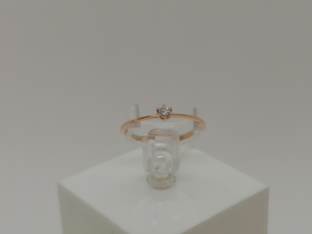 КОЛЬЦО БРИЛЛИАНТ Au 585