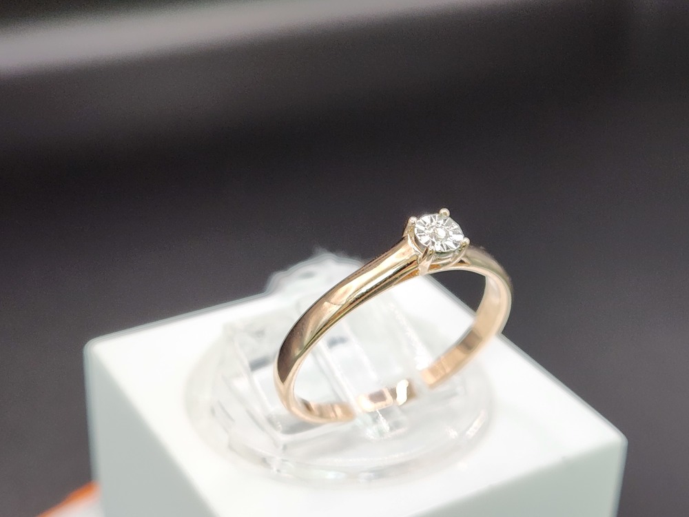 КОЛЬЦО БРИЛЛИАНТ Au 585