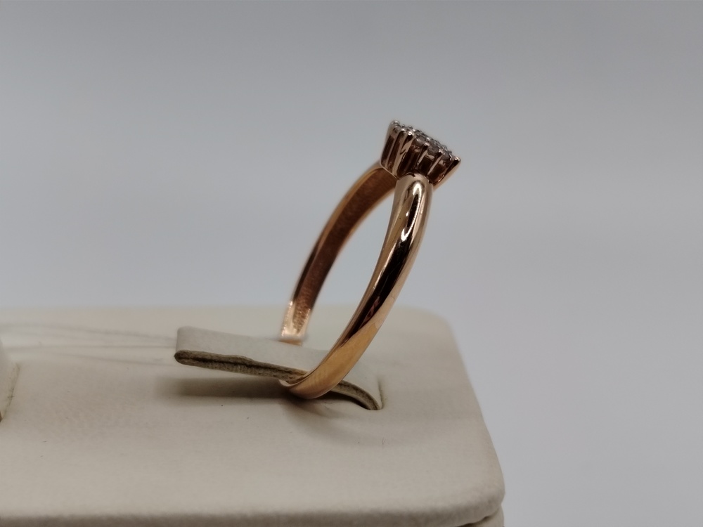 КОЛЬЦО БРИЛЛИАНТ Au 585