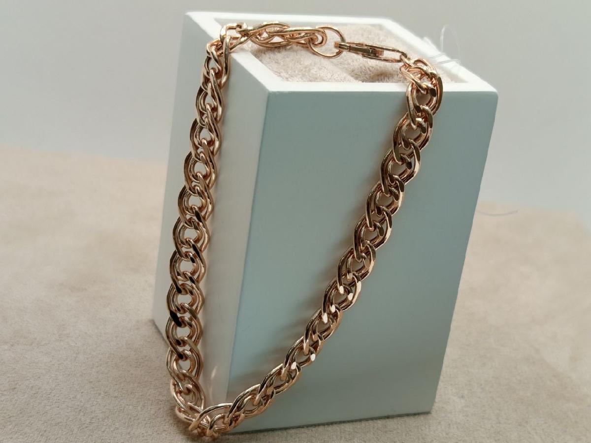 БРАСЛЕТ ПУСТОТЕЛЫЙ Нона (Au 585)