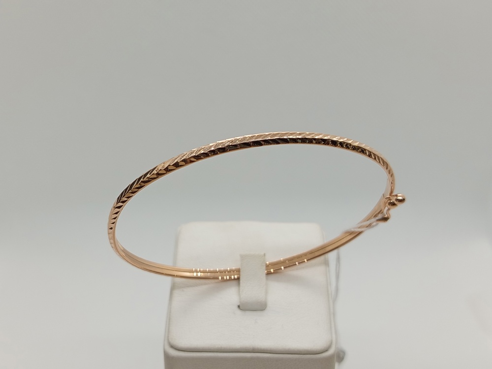 БРАСЛЕТ ЖЕСТКИЙ без камня (Au 585)