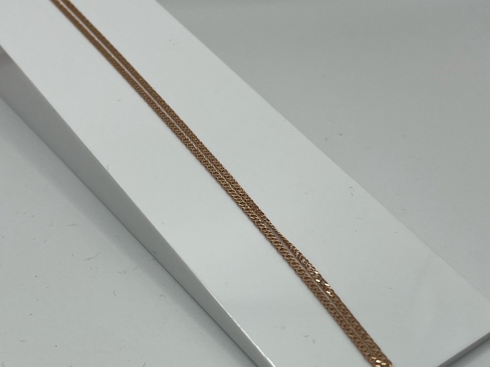 ЦЛР2585 ЦЕПЬ ПОЛНОВЕСНАЯ Ромб двойной (Au 585)