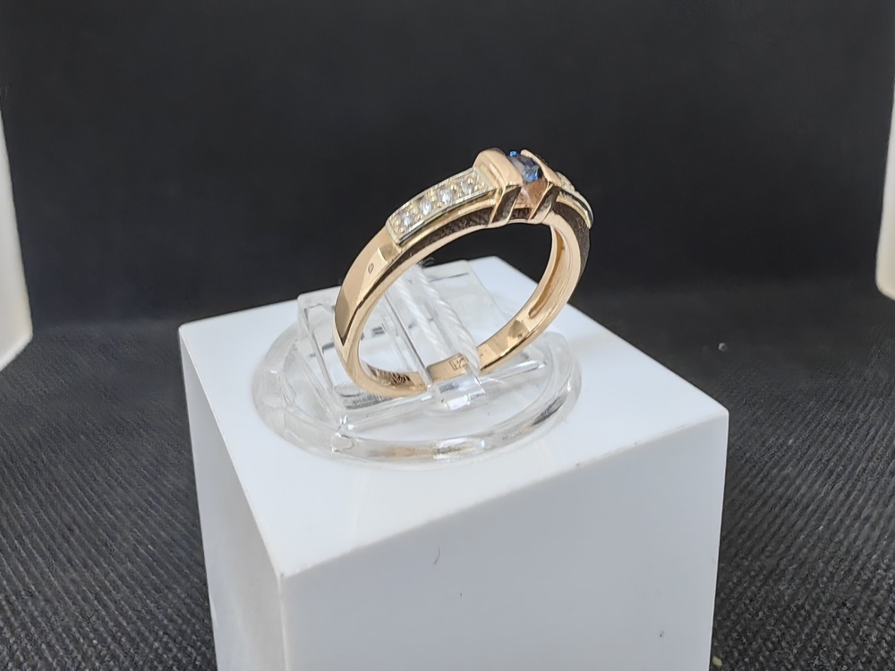 КОЛЬЦО БРИЛЛИАНТ Au 585