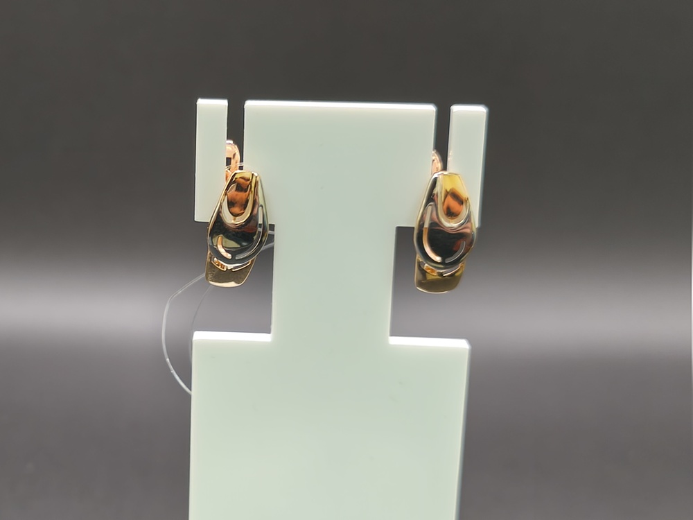 СЕРЬГИ БЕЗ КАМНЯ (Au 585)