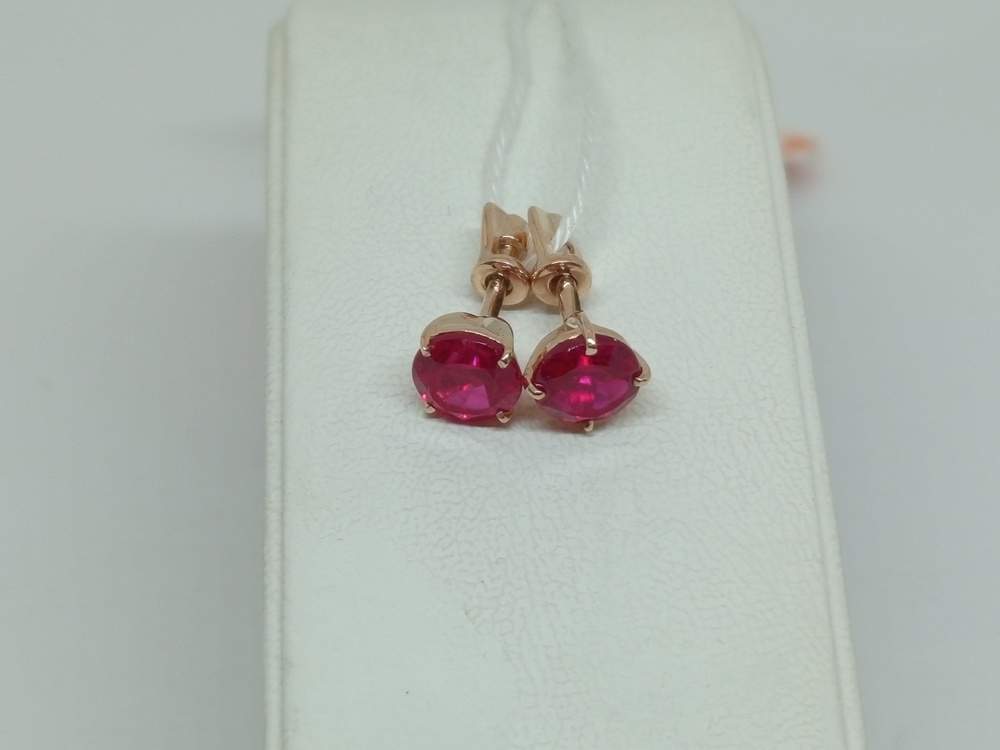 СЕРЬГИ ПУСЕТЫ (Au 585)