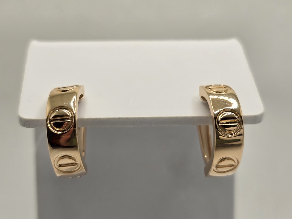 СЕРЬГИ БЕЗ КАМНЯ (Au 585)