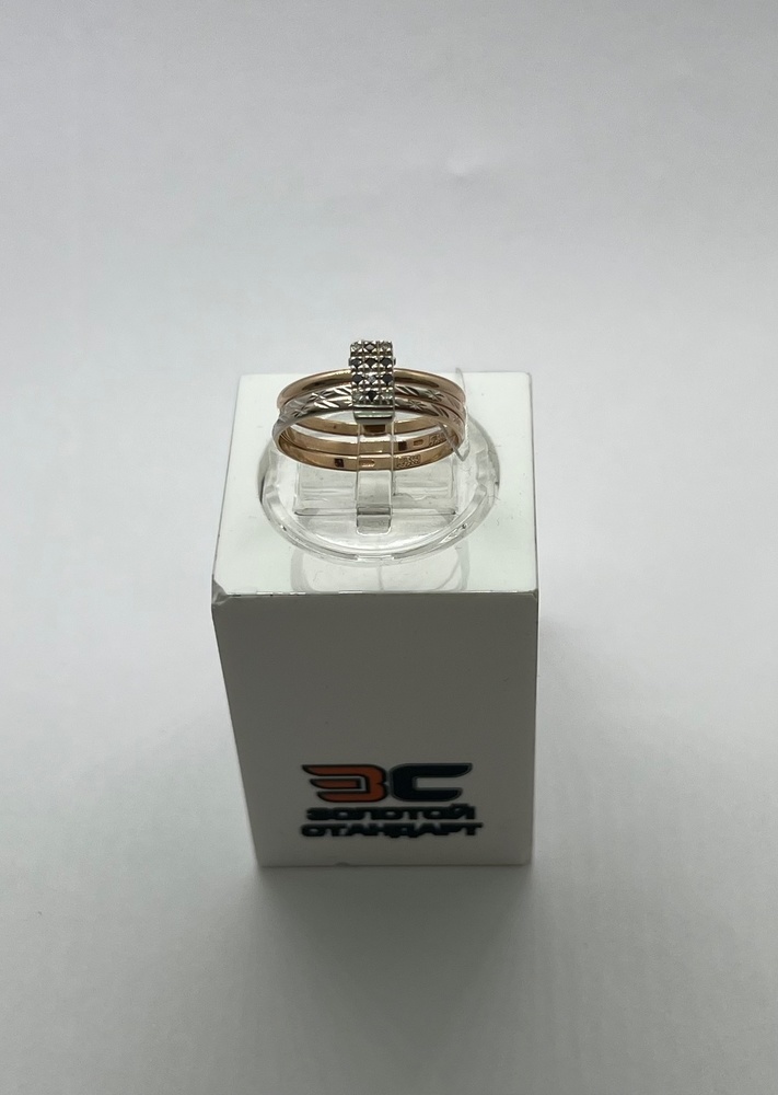 КОЛКМИ585 КОЛЬЦО С КАМНЯМИ (Au 585)
