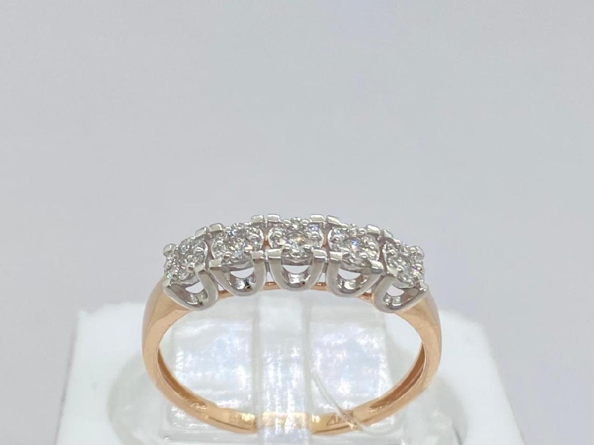 КОЛЬЦО БРИЛЛИАНТ (Au 585)