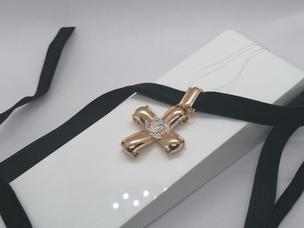 ПОДВЕСКА С КАМНЯМИ (Au 585)