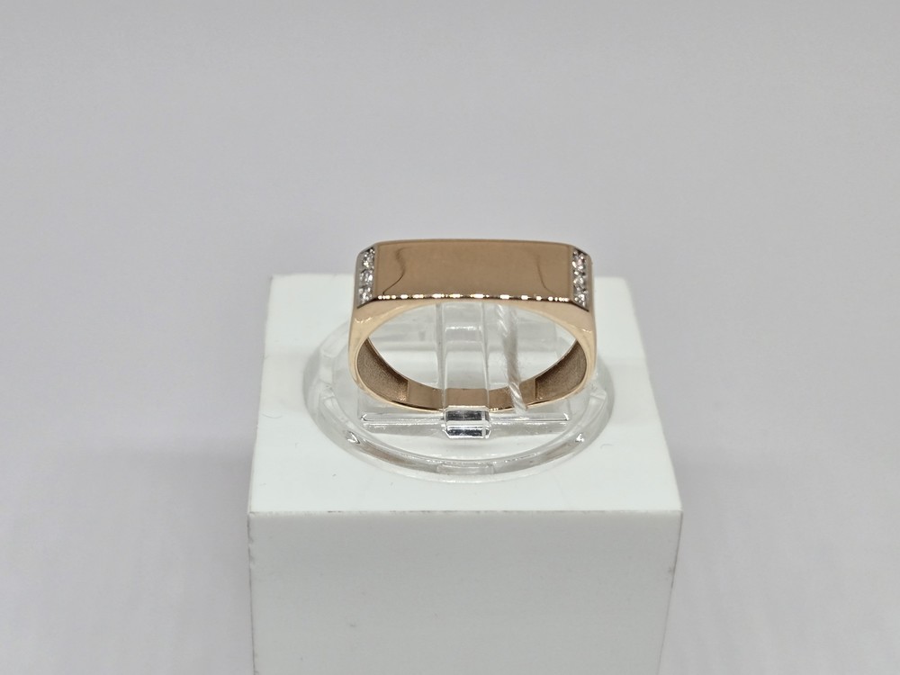 ПЕЧКМИ585 ПЕЧАТКА С КАМНЯМИ (Au 585)