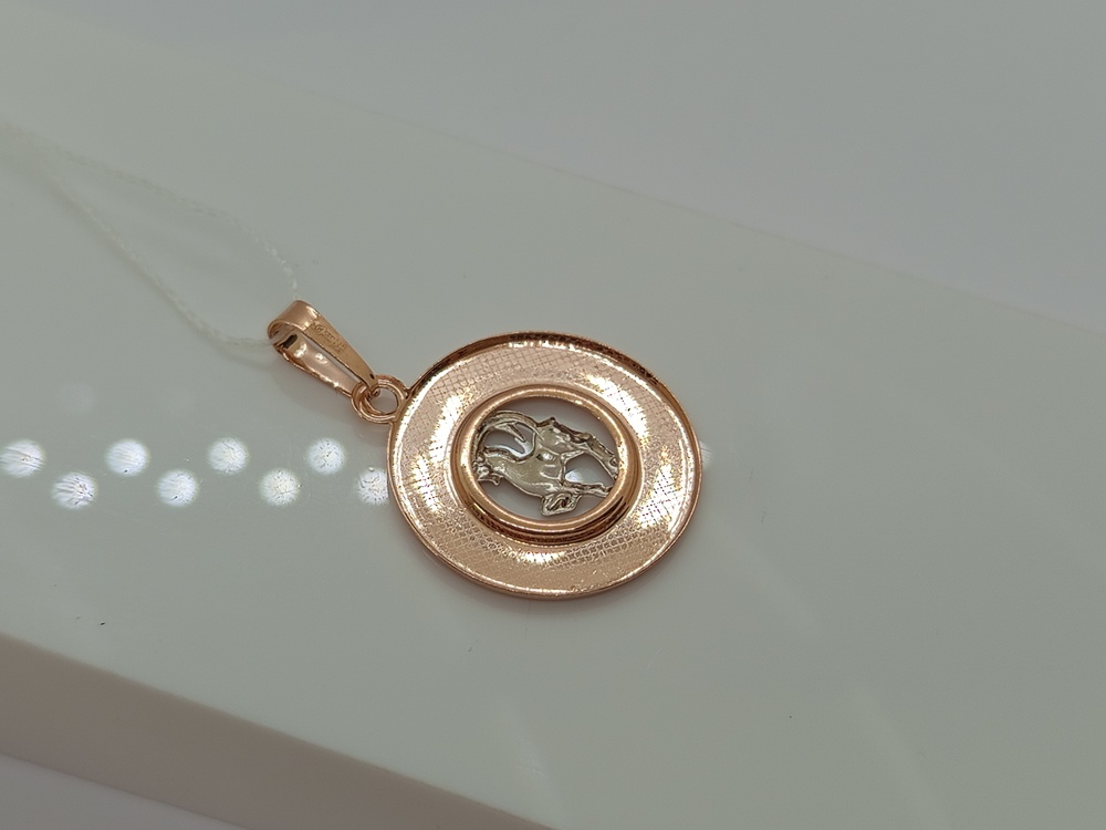 ПОДВЕСКА ЗНАК ЗОДИАКА КОЗЕРОГ (Au 585)