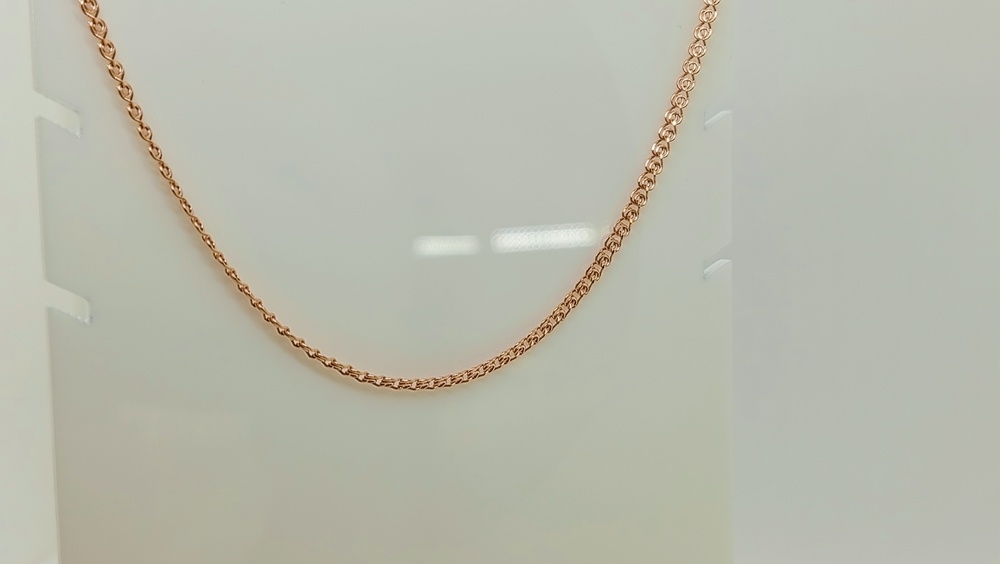 ЦЕПЬ ПУСТОТЕЛАЯ Лав (Au 585)