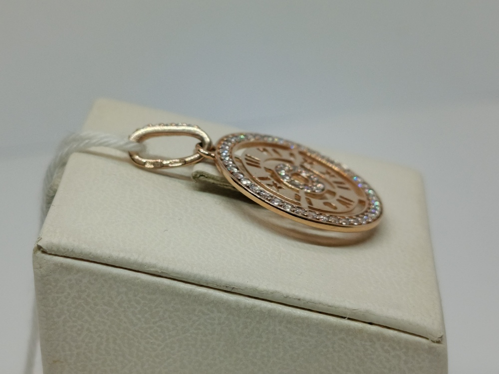 ПОДКМИ585 ПОДВЕСКА С КАМНЯМИ (Au 585)