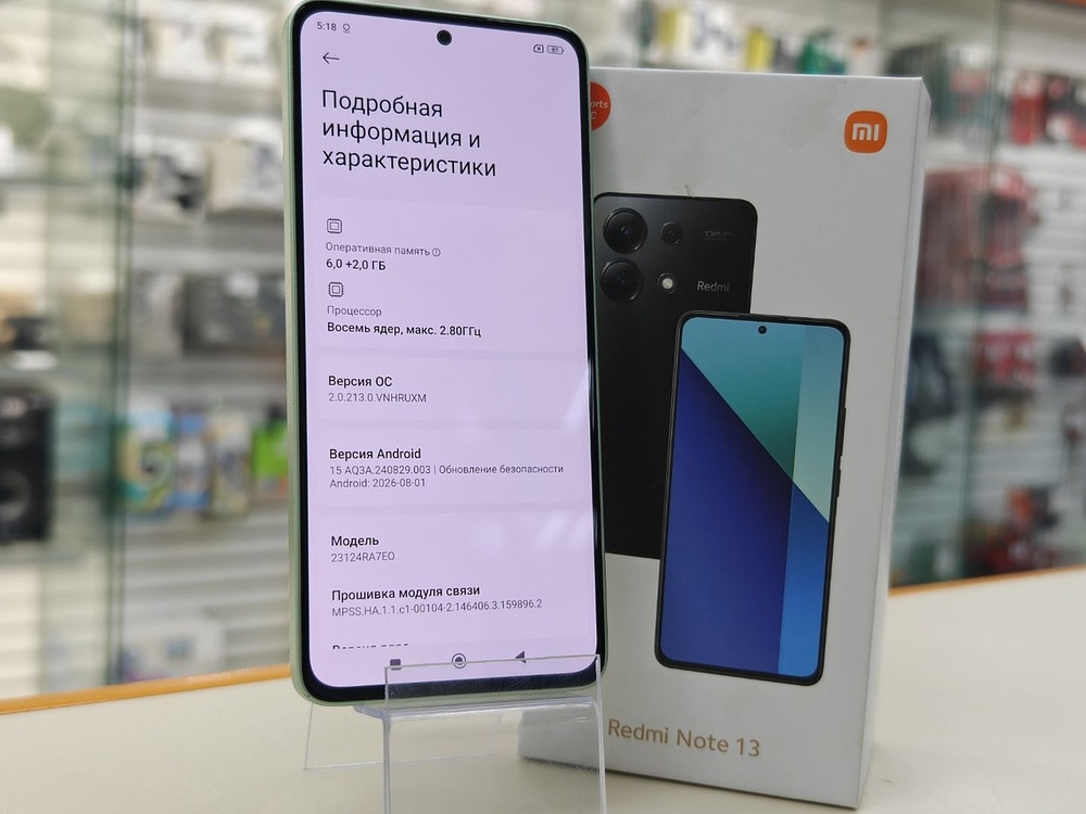 Смартфон Xiaomi Redmi note 13 8/128