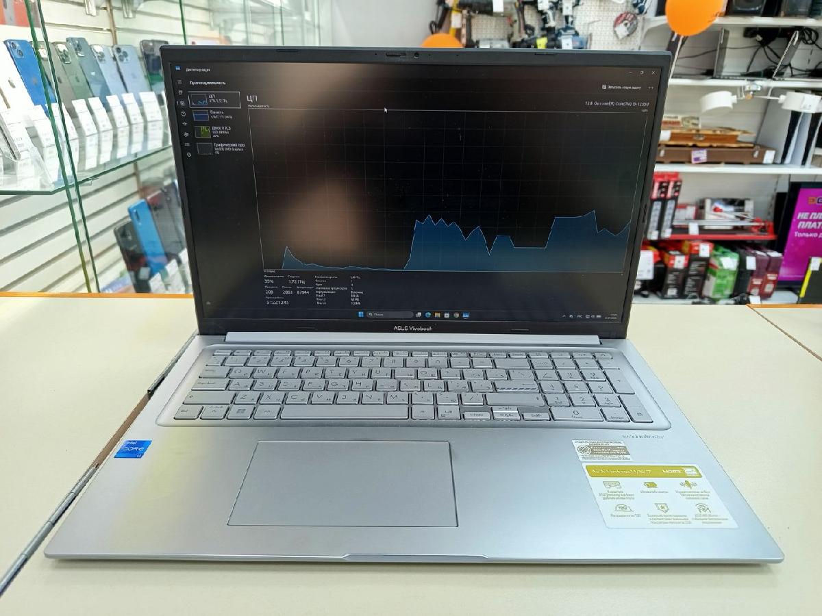 Ноутбук ASUS; Core i5-1235U, Intel UHD Graphics, 8 Гб, 500 Гб, Нет