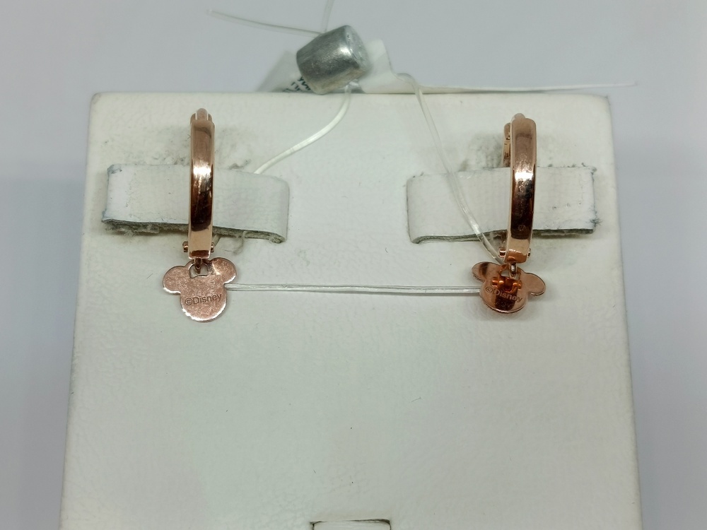 029086 СЕРЬГИ БЕЗ КАМНЯ (Au 585)