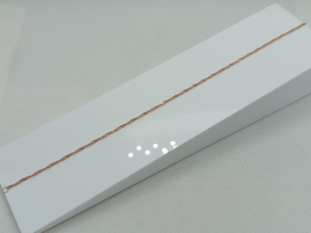 БРАСЛЕТ ПОЛНОВЕСНЫЙ Сингапур Au 585