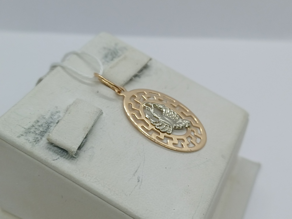 ПОДВЕСКА ЗНАК ЗОДИАКА РАК Au 585