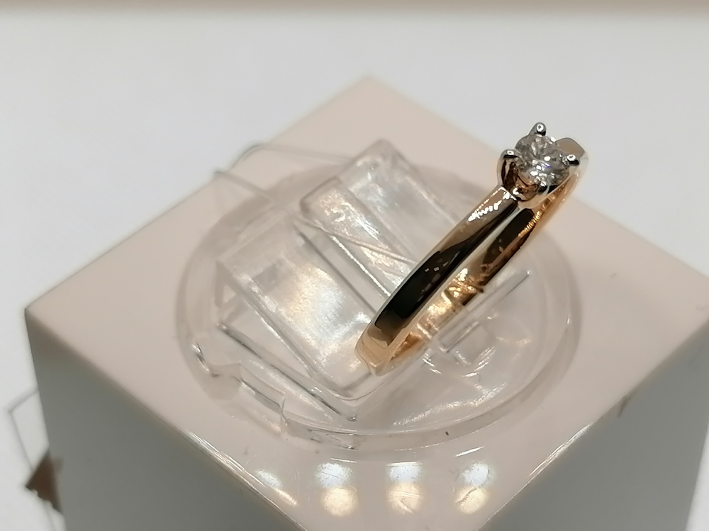 КОЛЬЦО БРИЛЛИАНТ (Au 585)