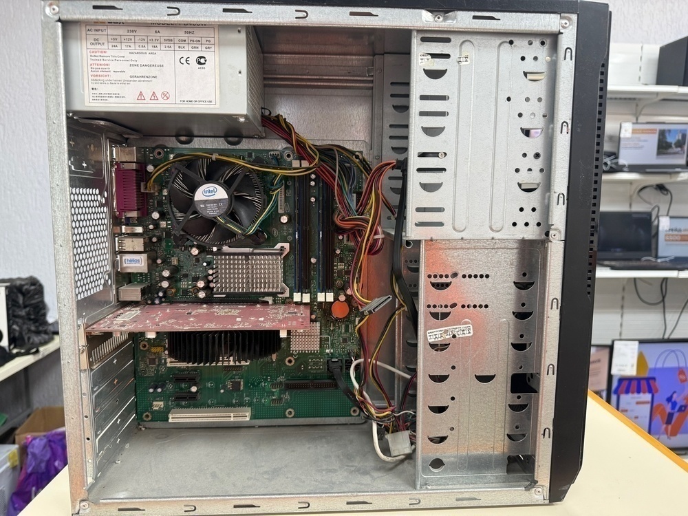 Системный блок Noname; Pentium E2160, HD Graphics, 4 Гб, 128 Гб, Нет