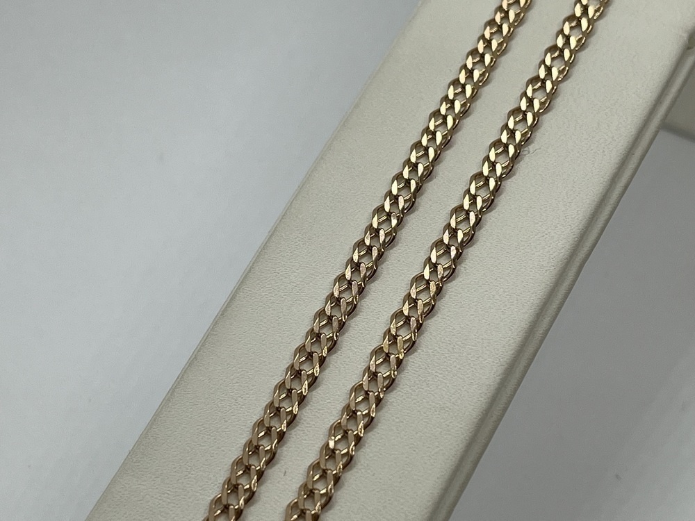 ЦЕПЬ ПОЛНОВЕСНАЯ Ромб двойной (Au 585)