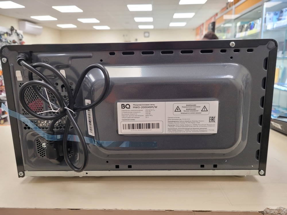 Микроволновая печь BQ MWO-20006SM/W