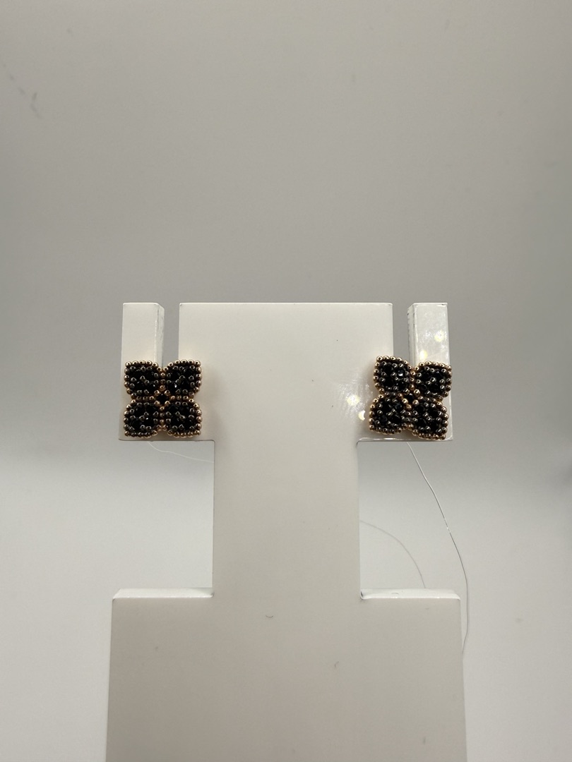 904-02191-10-00-21-00 СЕРЬГИ ПУСЕТЫ с камнями (Au 585)