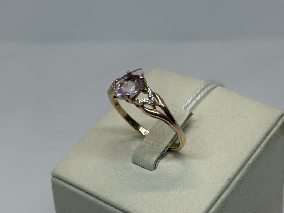 КОЛКМИ585 КОЛЬЦО С КАМНЯМИ (Au 585)