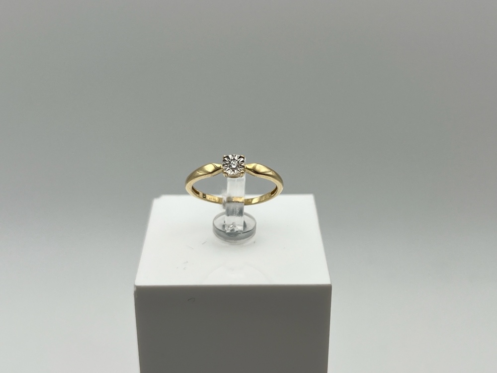 КОЛЬЦО БРИЛЛИАНТ Au 585