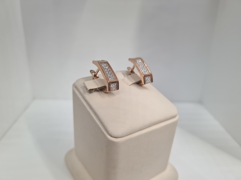 СЕРЬГИ С КАМНЯМИ (Au 585)