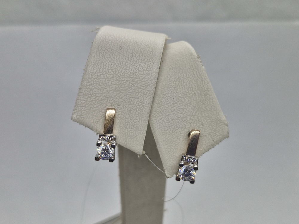 СЕРЬГИ С КАМНЯМИ (Au 585)