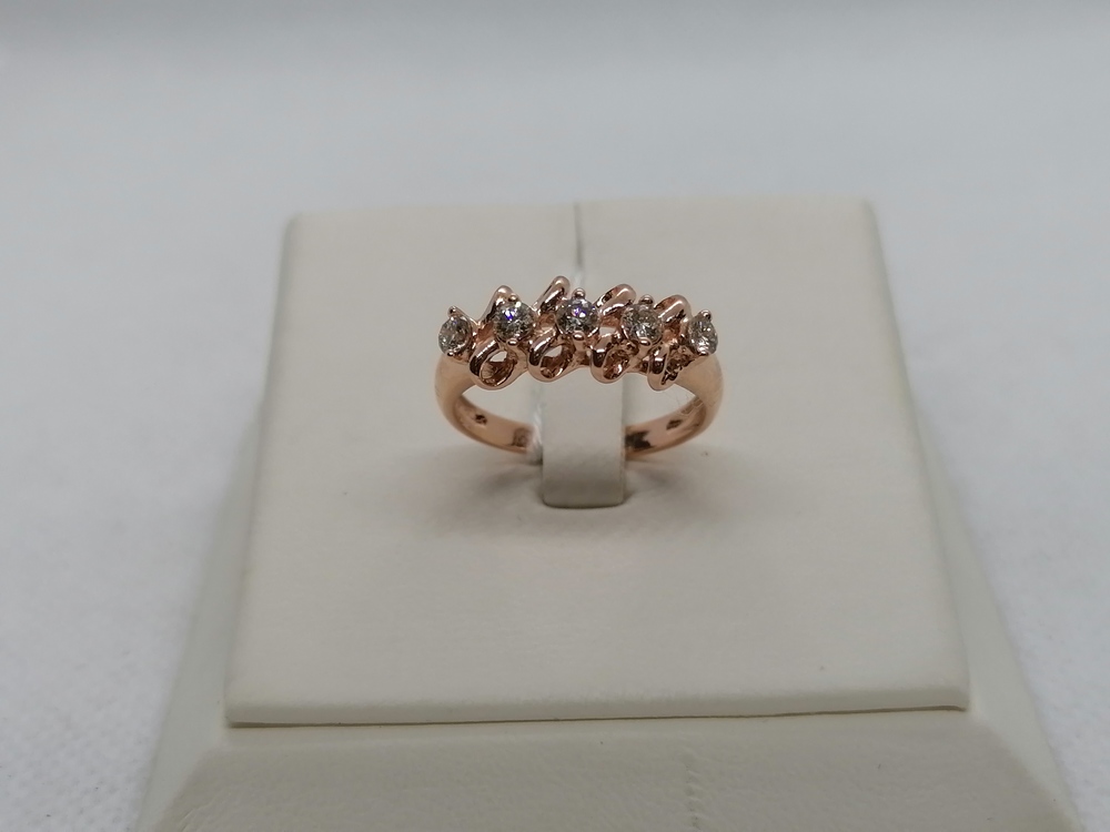 КОЛЬЦО БРИЛЛИАНТ Au 585