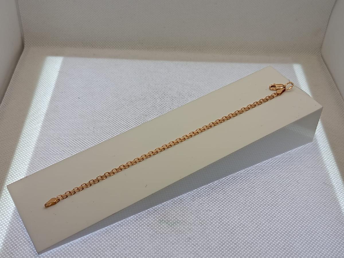 БРАСЛЕТ ПОЛНОВЕСНЫЙ Бисмарк машинный (Au 585)