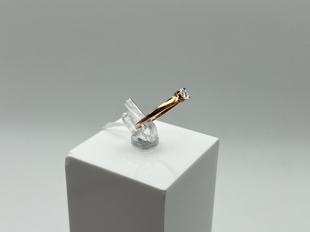 КОЛЬЦО БРИЛЛИАНТ Au 585