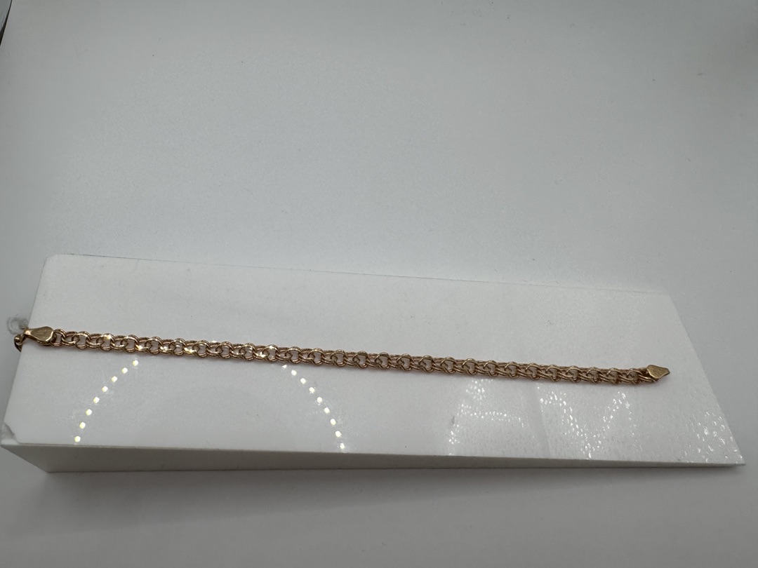 Арабский Бисмарк Б060 БРАСЛЕТ ПУСТОТЕЛЫЙ Бисмарк (Au 585)