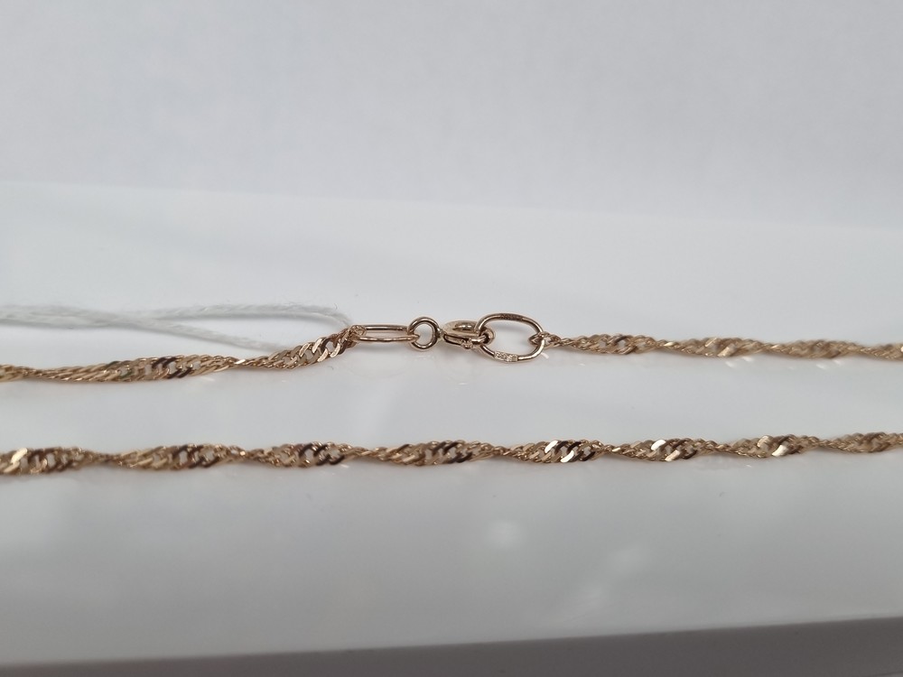 ЦЛСИ585 ЦЕПЬ ПОЛНОВЕСНАЯ Сингапур (Au 585)