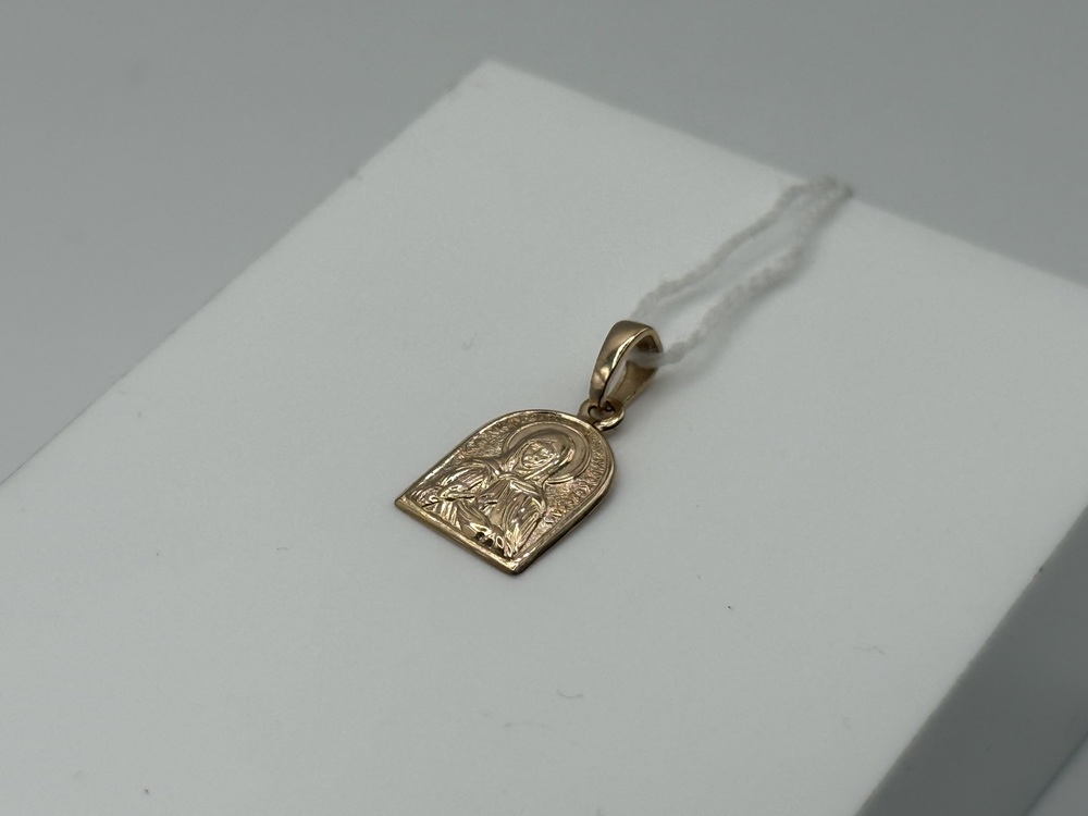 ПОДИБК585 ПОДВЕСКА ИКОНА БЕЗ КАМНЯ (Au 585)