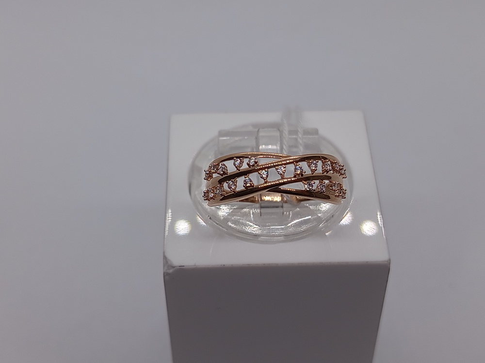 КОЛКМИ585 КОЛЬЦО С КАМНЯМИ (Au 585)