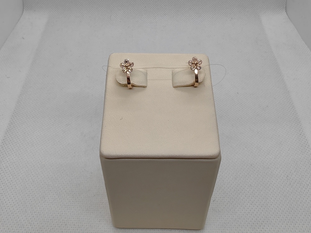 СЕРЬГИ С КАМНЯМИ (Au 585)