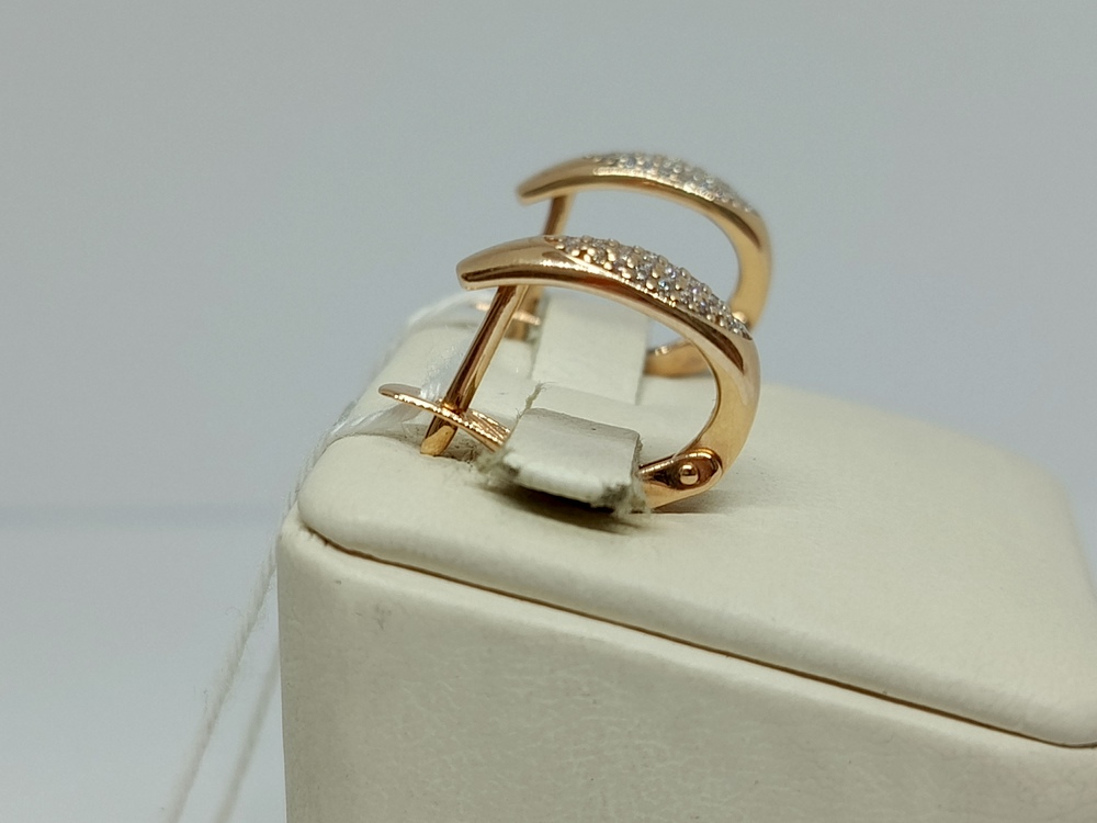 СЕРЬГИ С КАМНЯМИ (Au 585)