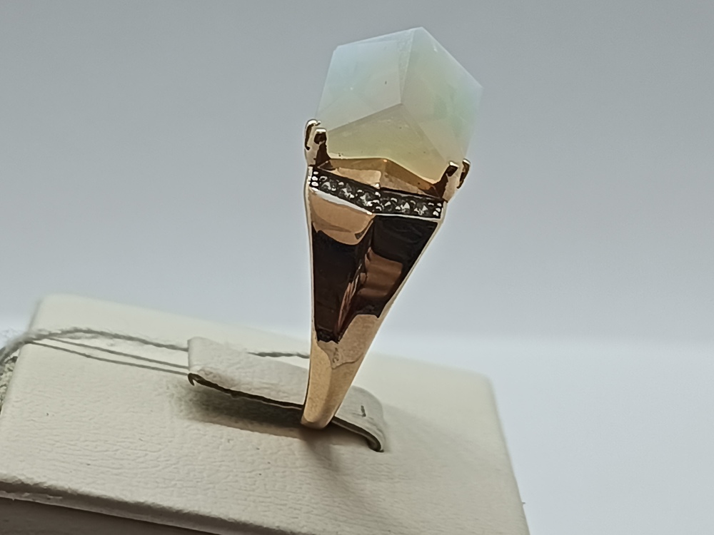 11804246 КОЛЬЦО С КАМНЯМИ (Au 585)