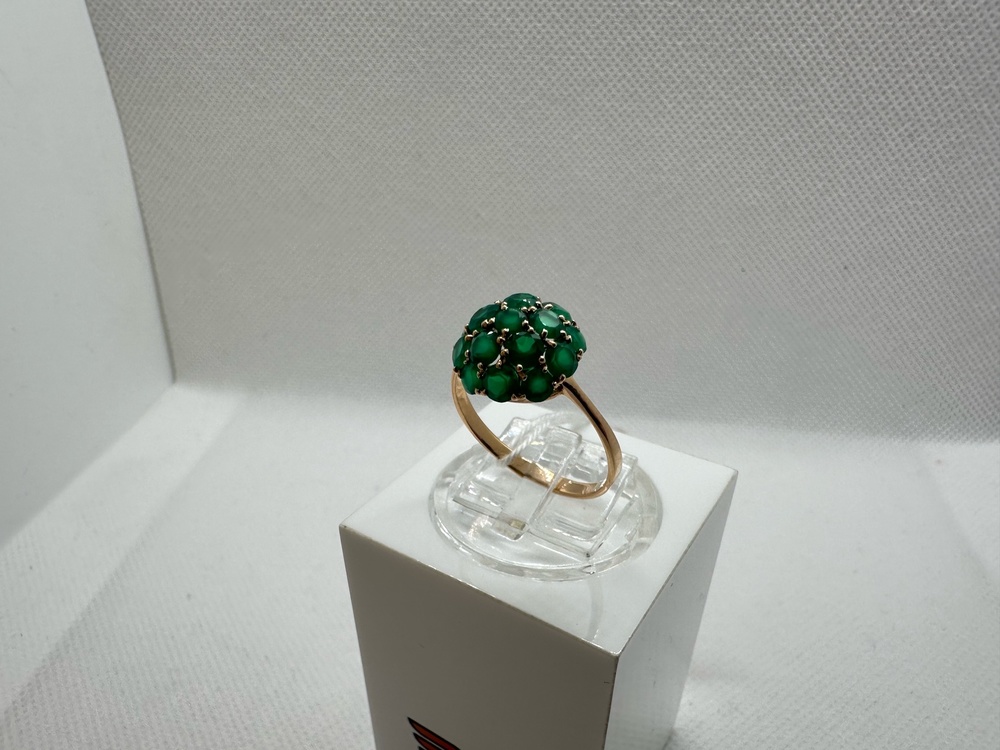 КОЛКМИ585 КОЛЬЦО С КАМНЯМИ (Au 585)