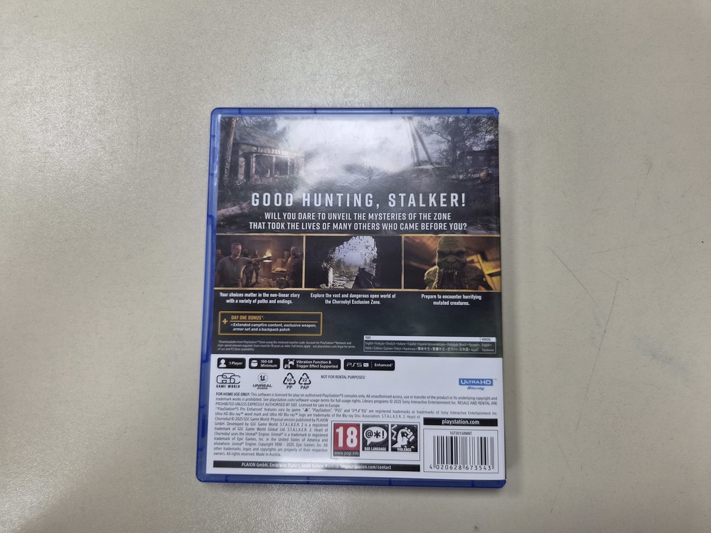 Игра Playstation 5 Stalker 2