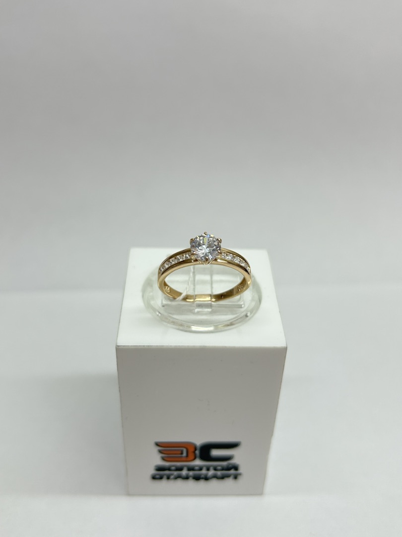 КОЛКМИ585 КОЛЬЦО С КАМНЯМИ (Au 585)