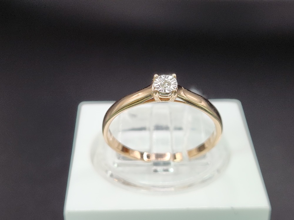 КОЛЬЦО БРИЛЛИАНТ Au 585